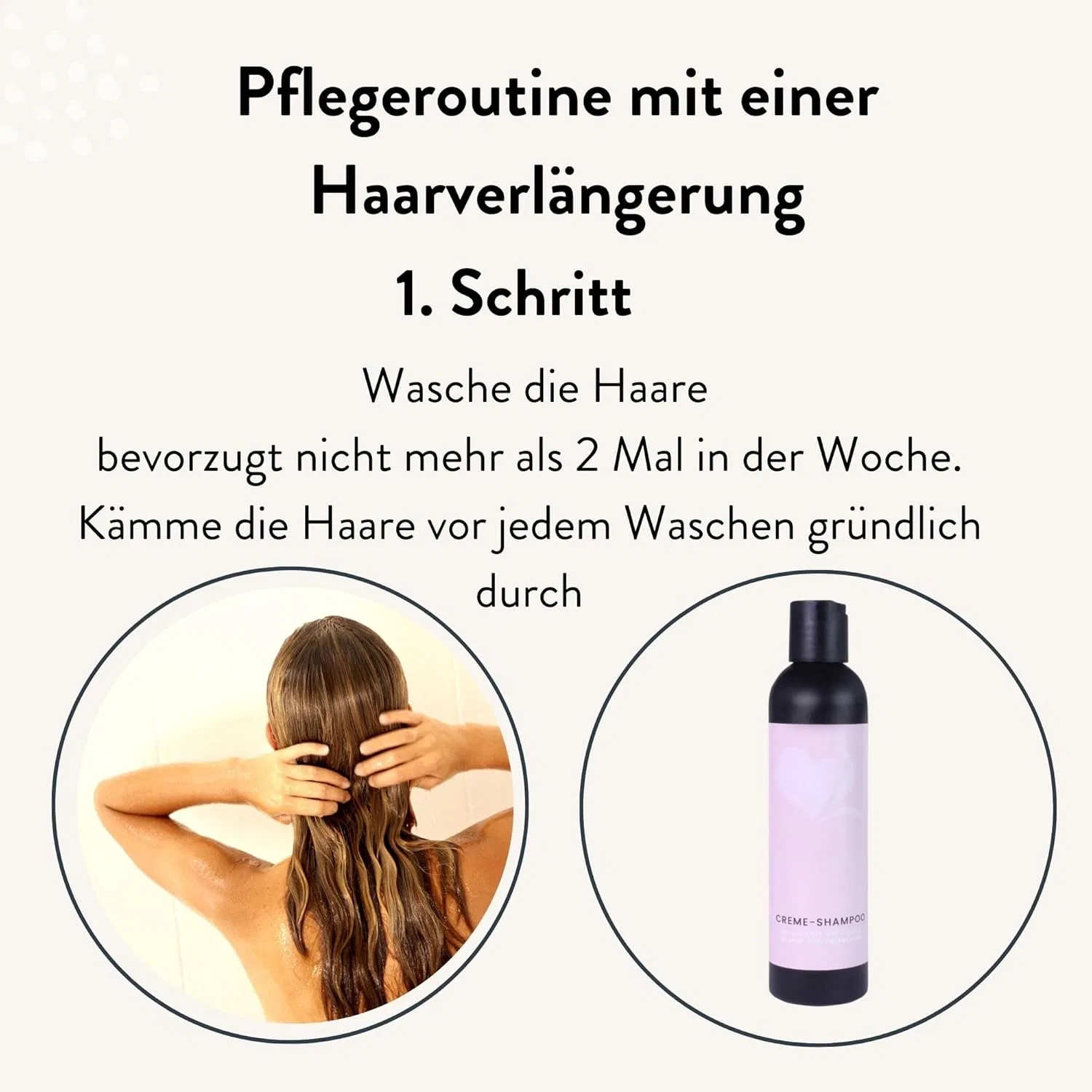 Набор для ухода за наращенными волосами от hair2heart Hair2Heart — фото 3
