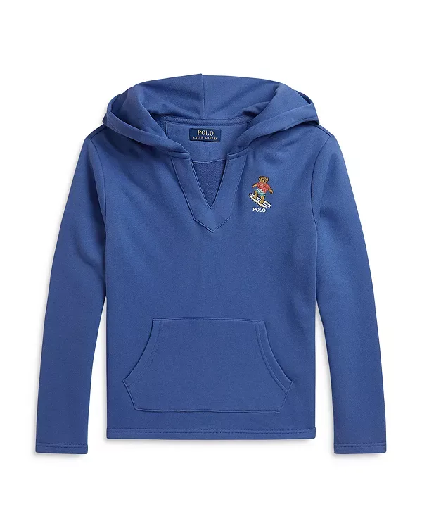 Худи Polo Bear из махровой ткани - для детей постарше Ralph Lauren, Blue