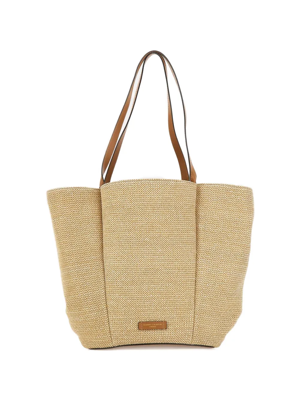 

Сумка на плечо с нашивкой-логотипом Lily Gianni Chiarini, бежевый