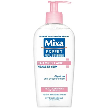 

Мицеллярная вода для лица и глаз Mixa
