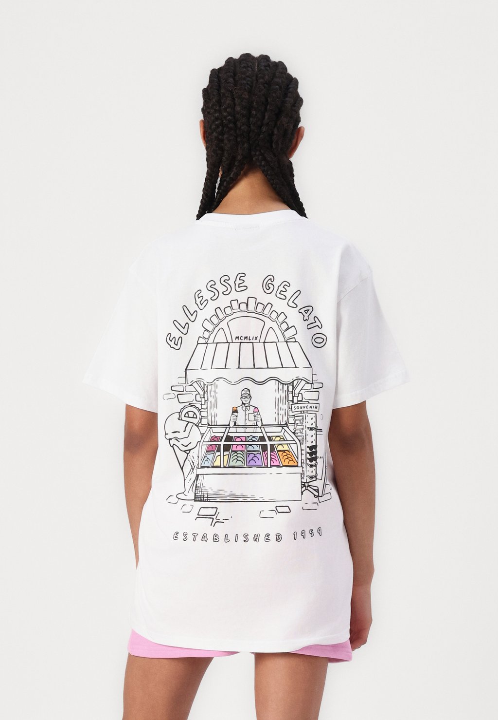 

Футболка с принтом LA STREGA TEE Ellesse, белый