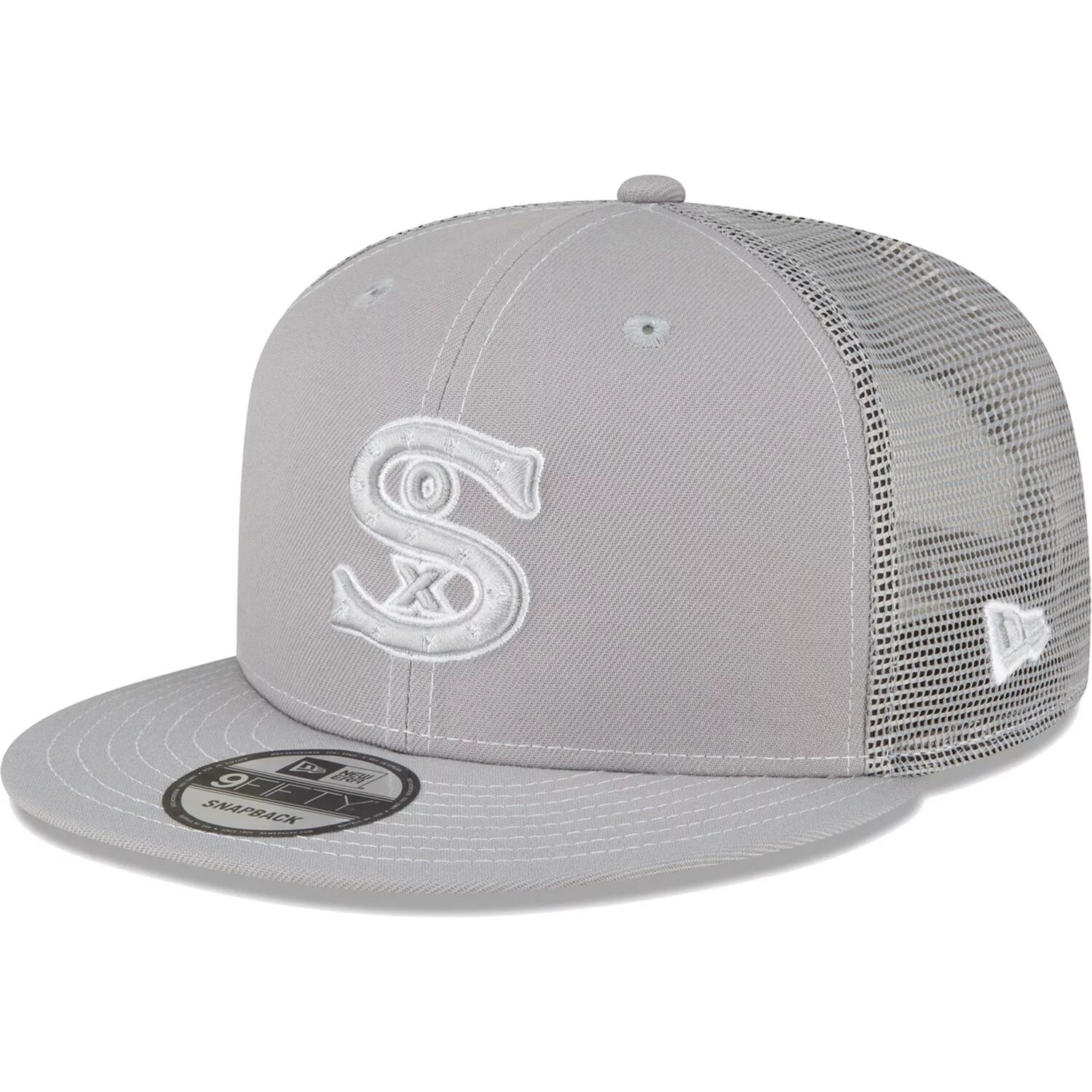 

Мужская серая кепка New Era Chicago White Sox 2023 для тренировок на поле 9FIFTY Snapback