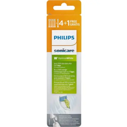 

Сменные насадки Philips Sonicare Optimal White HX6065 — 5 шт. в упаковке