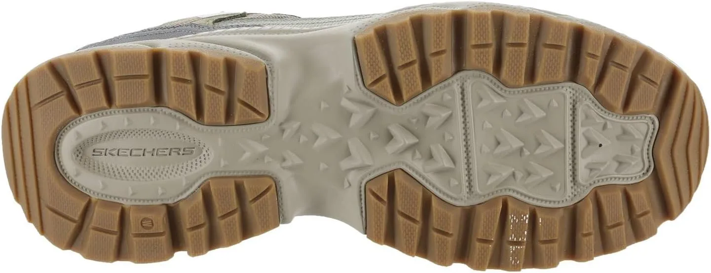 Мужские слипоны Skechers Vigor, зеленый/серый — фото 3