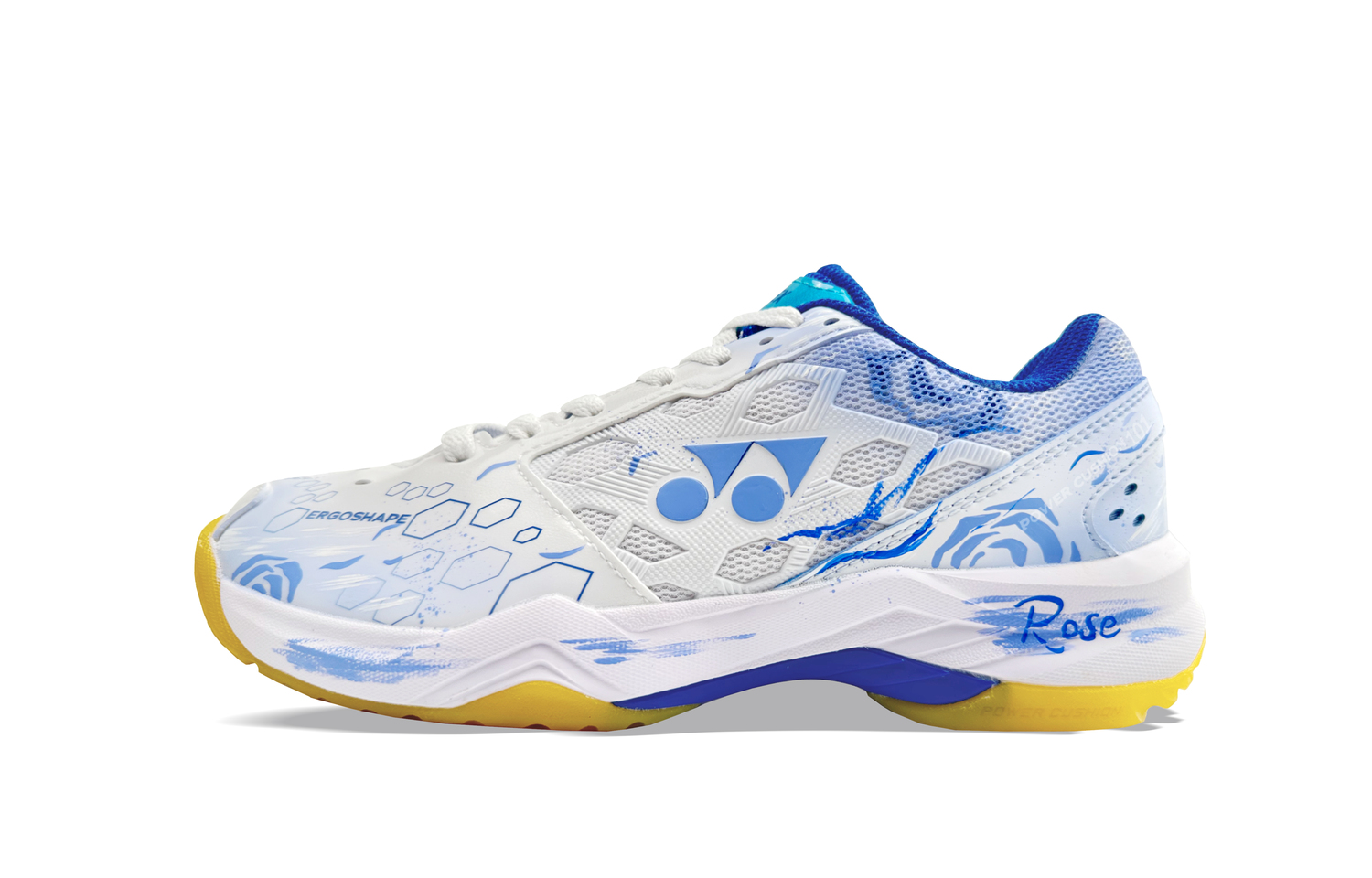 

YONEX Power Cushion амортизирующие дышащие износостойкие низкие бадминтонные кроссовки Unisex Rose Blue