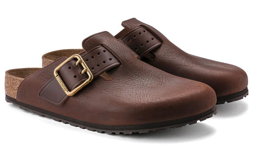 Мужские тапочки Birkenstock, Brown — фото 3