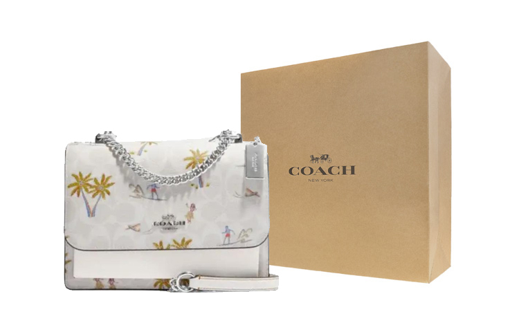 

COACH Кожаный конверт кроссбоди через плечо
