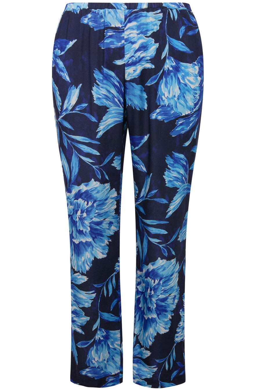 

Брюки свободного кроя Ulla Popken, цвет Light blue/Dark blue