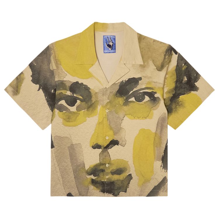 

Рубашка KidSuper Face Camp Shirt 'Multicolor', разноцветный