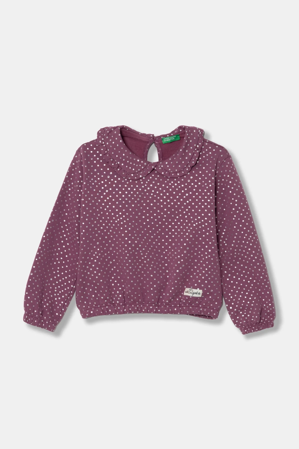

Детская толстовка United Colors of Benetton, фиолетовый