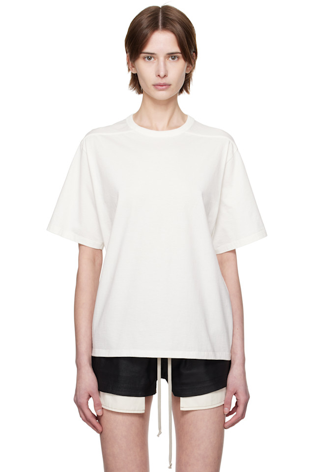 

Футболка Hollywood Brad Rick Owens, цвет milk