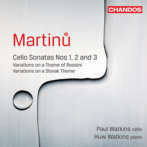 

CD диск Martinu / Watkins / Watkins: Cello Sonatas 1 2 & 3