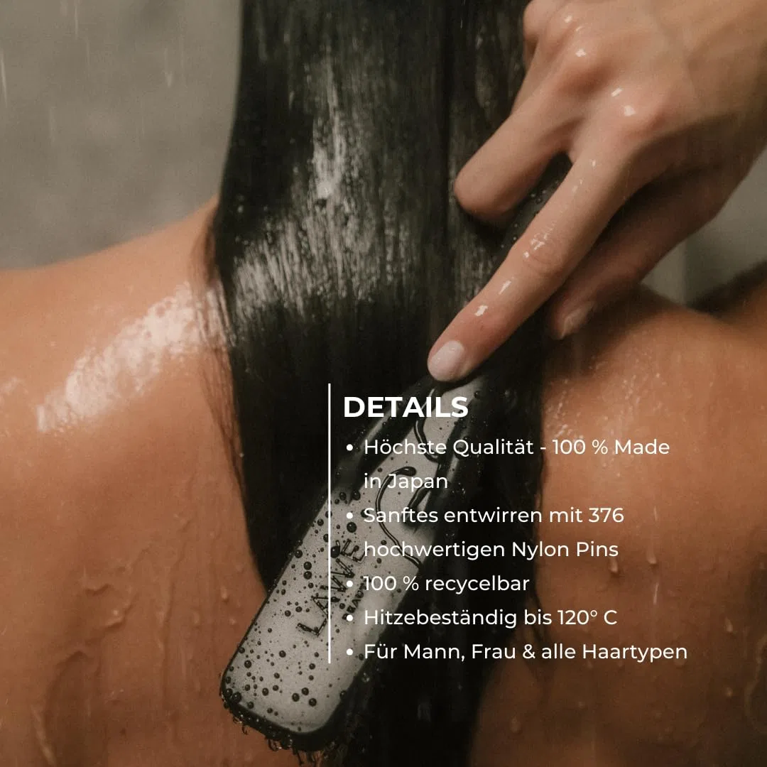 Щетка для волос Fit Brush для очищения кожи головы Lawe — фото 2