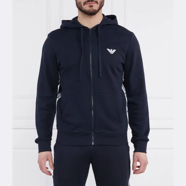 

Толстовка обычного кроя Emporio Armani, синий