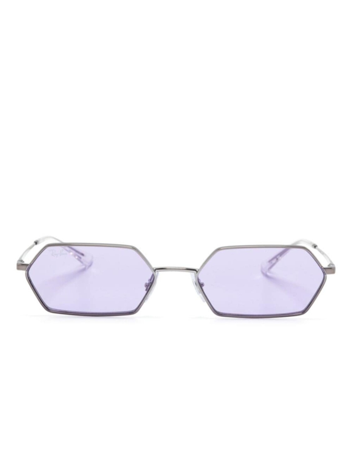 

Ray-Ban солнцезащитные очки Yevi в геометричной оправе, серебряный