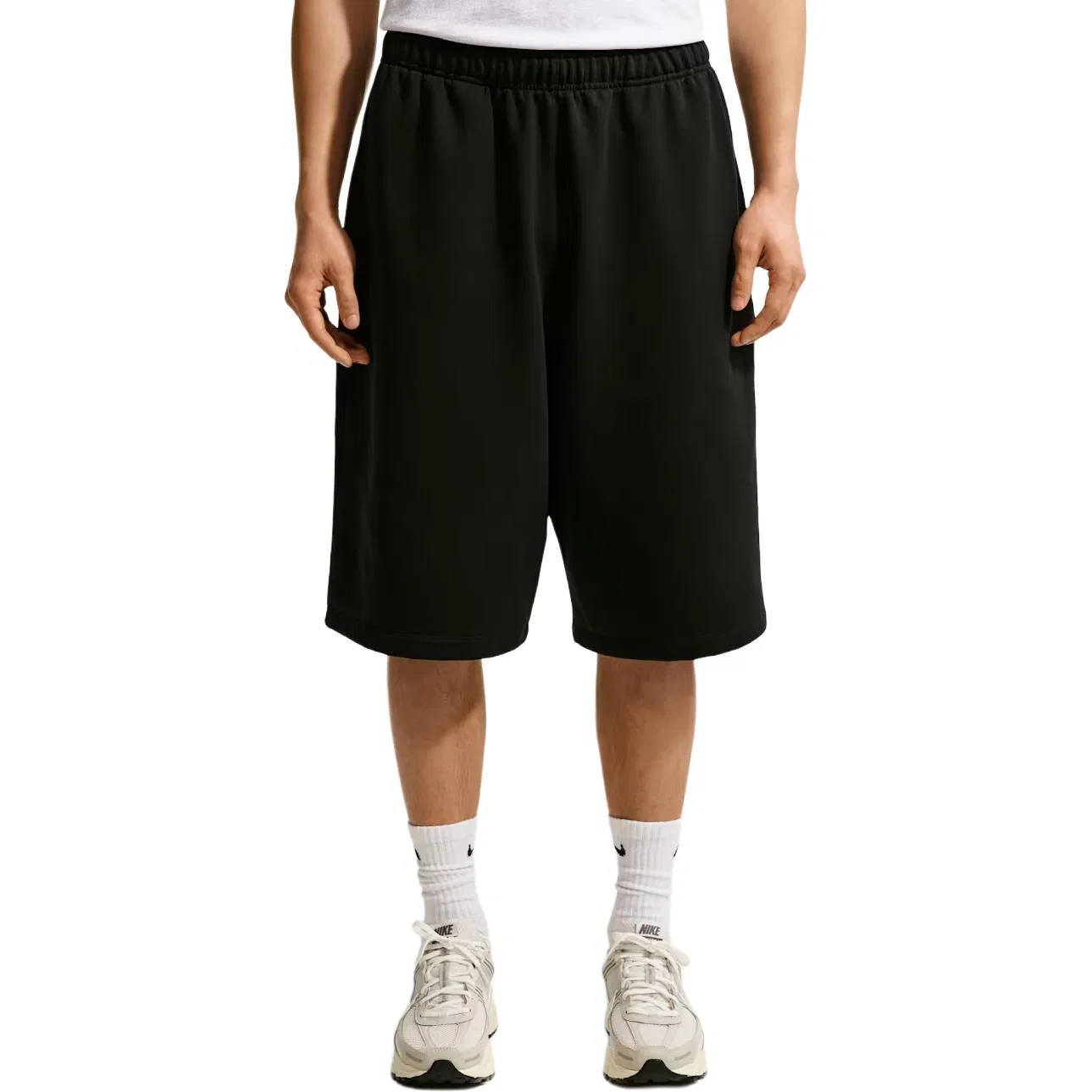 Спортивные шорты Sportswear Club Casual, мужские Nike, Black/Black/White
