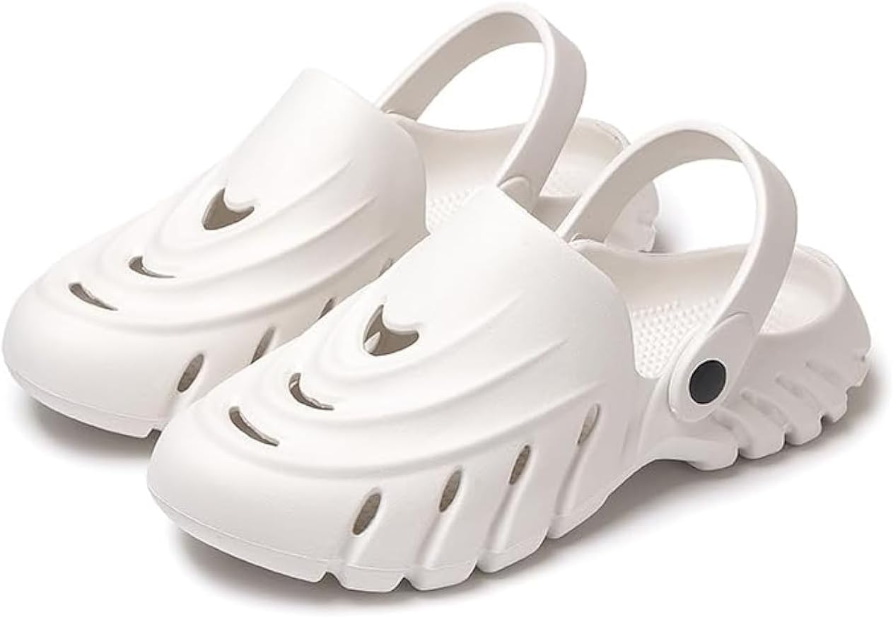 

YSMCBXMS Универсальные повседневные сабо из ЭВА для взрослых, летние садовые сабо, легкие и удобные сандалии для дома и улицы, пляжная обувь, домашние тапочки Proptmina, белый
