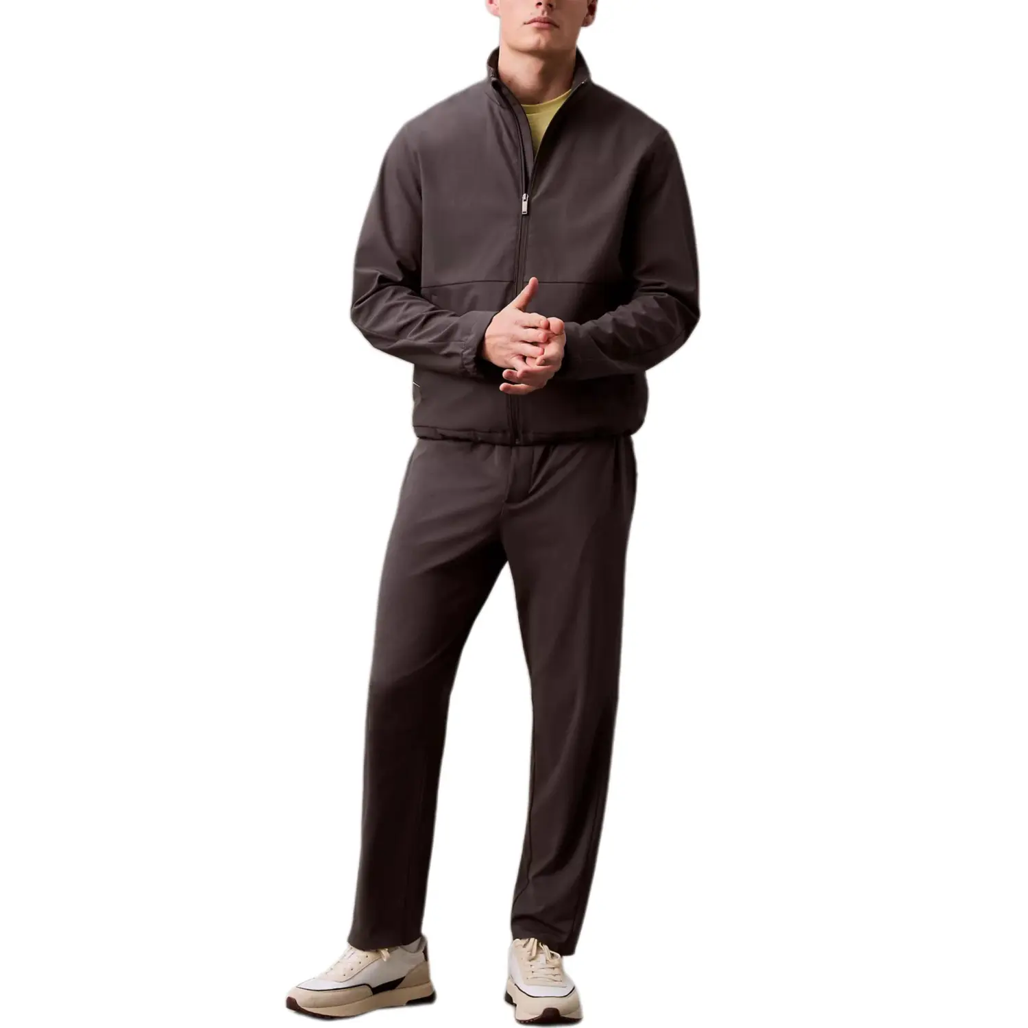 

Вязаные спортивные штаны мужские серые Calvin Klein, серый