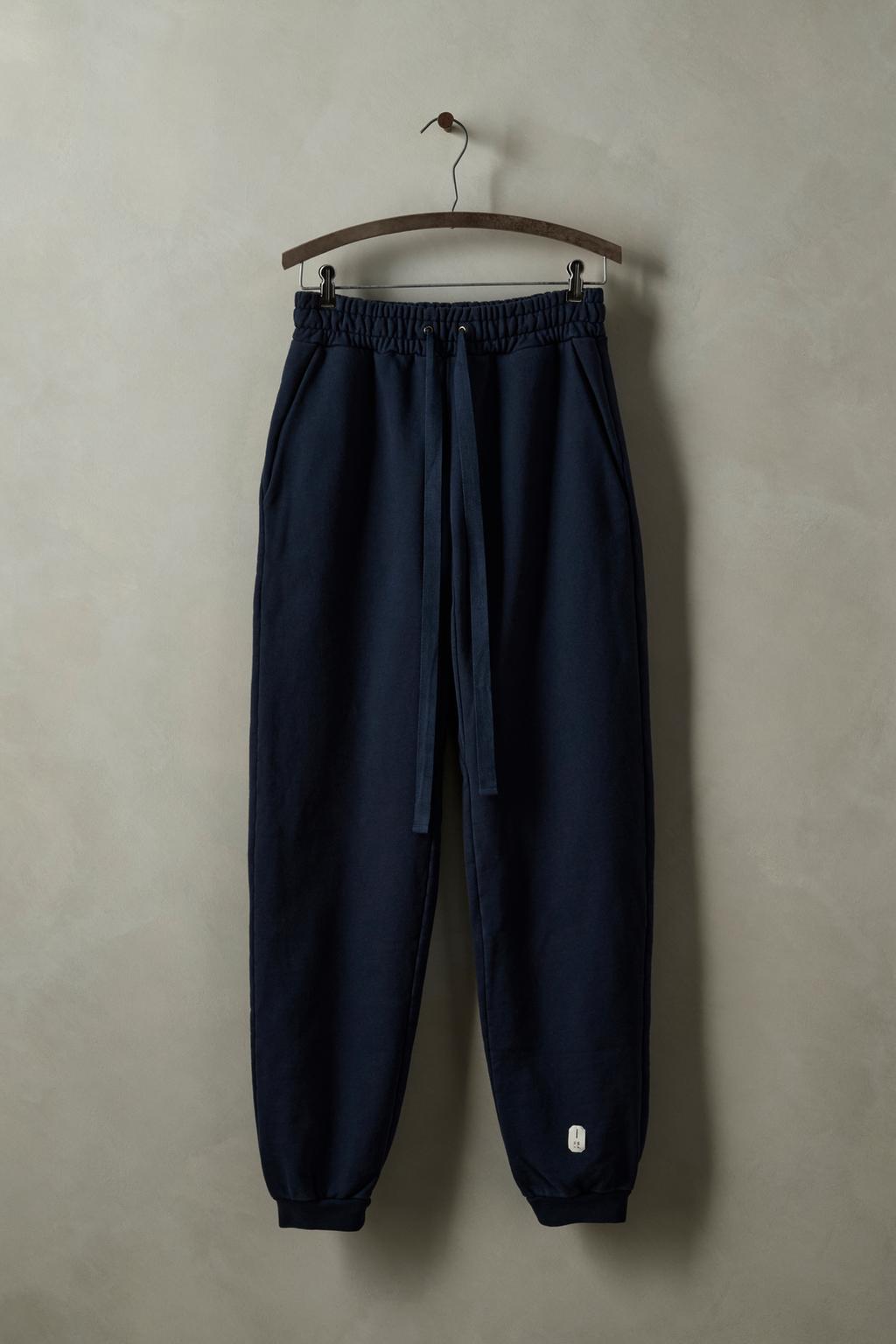 

Брюки для бега трусцой свободного покроя x sr_a ZARA, темно-синий