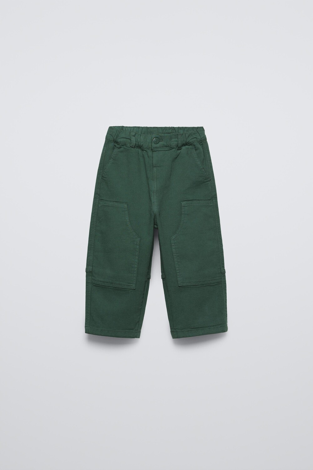 

Брюки с отстрочкой snoopy peanuts ZARA, зеленый