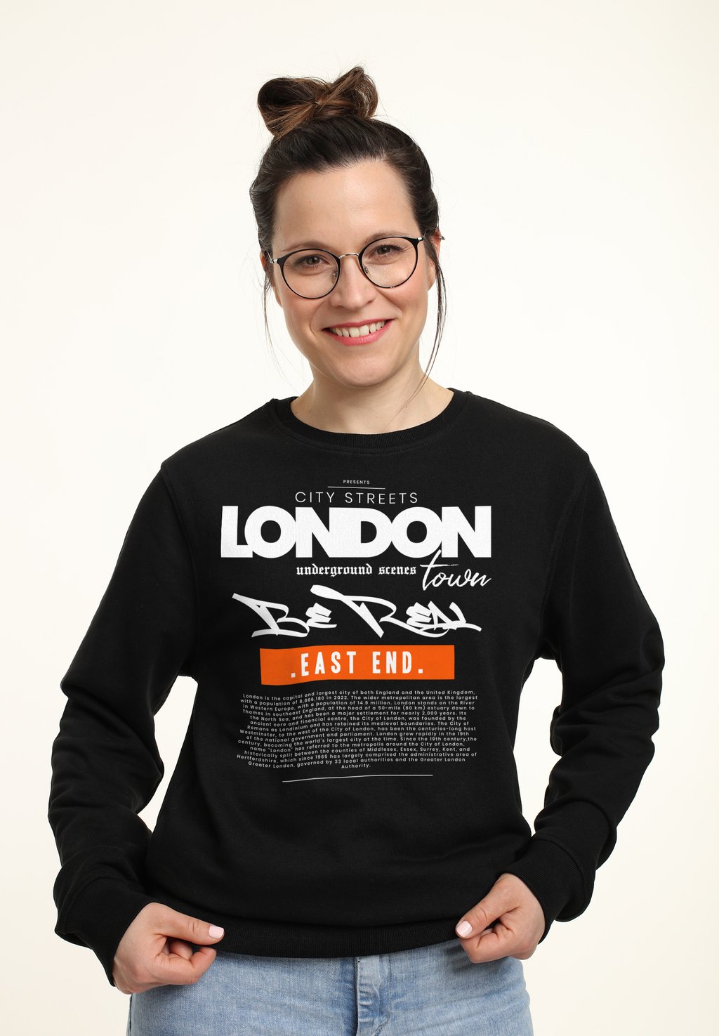 

Толстовка MATT KEELING CITY STREET LONDON Henry Tiger, черный