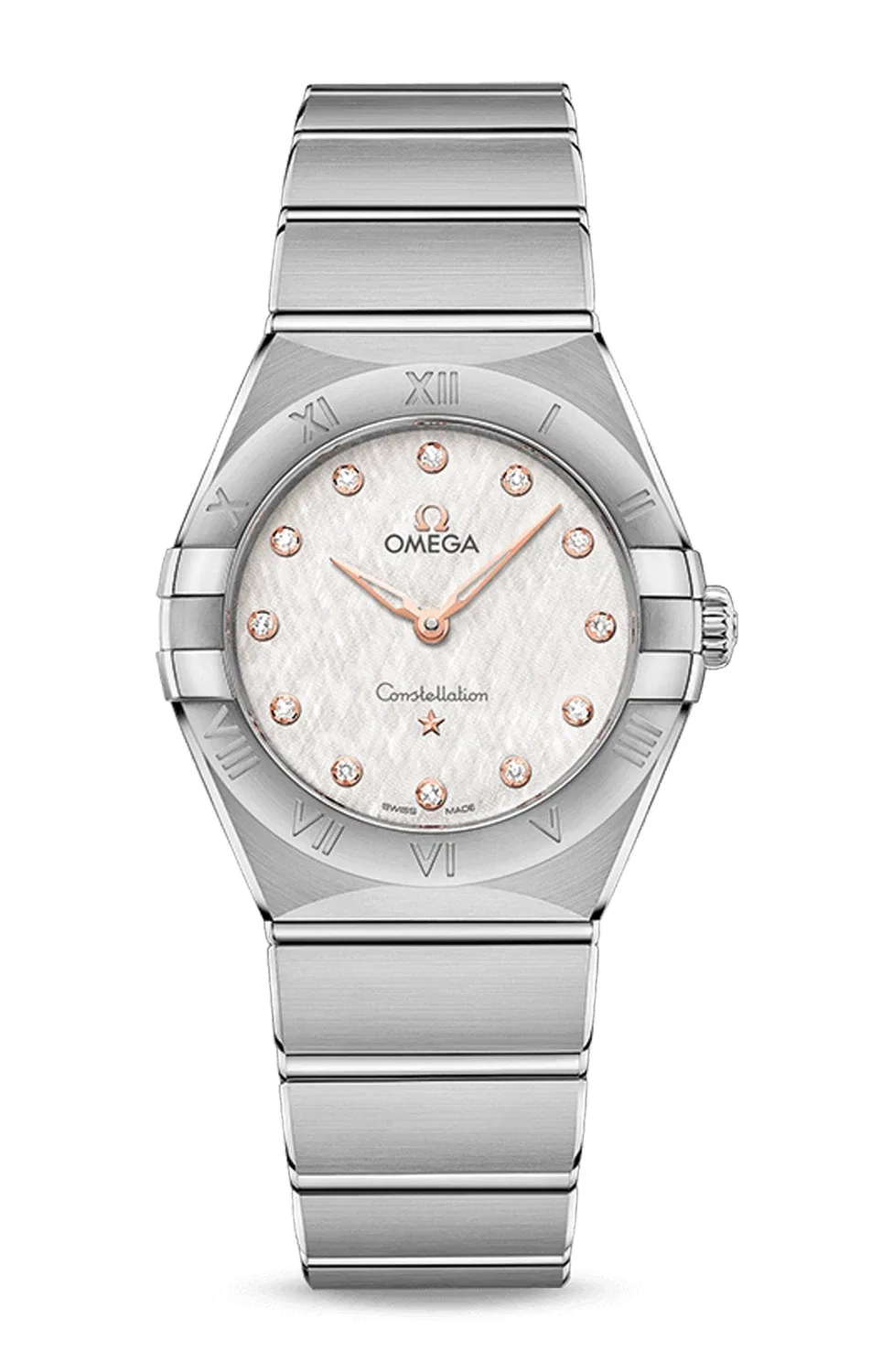 Констеллейшн Манхэттен Кварц 28 мм - 131.10.28.60.52.001 OMEGA, золотой