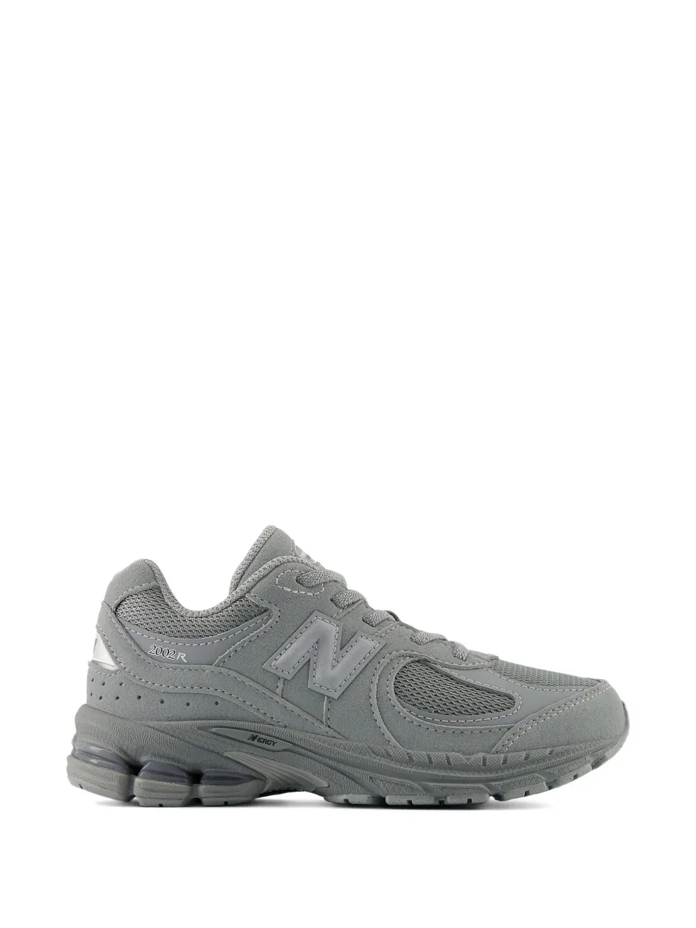 Кроссовки с эластичными шнурками 2002 года New Balance Kids, серый — фото 2