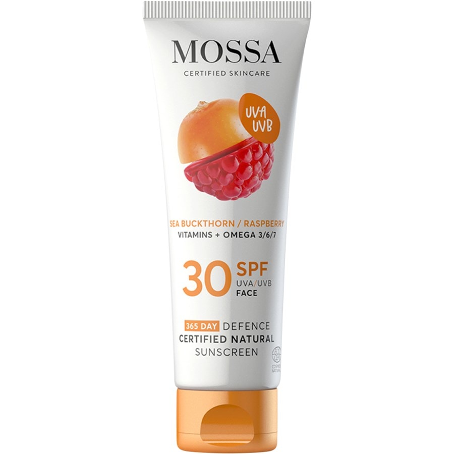 

Солнцезащитный крем Mossa Certified Natural Sunscreen, 365 Days Defence 50 ml