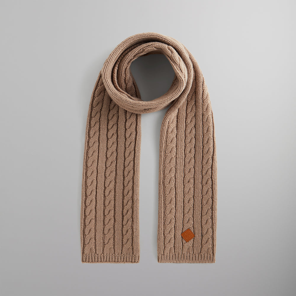 

Шарф Kith Cable Scarf, цвет Factor