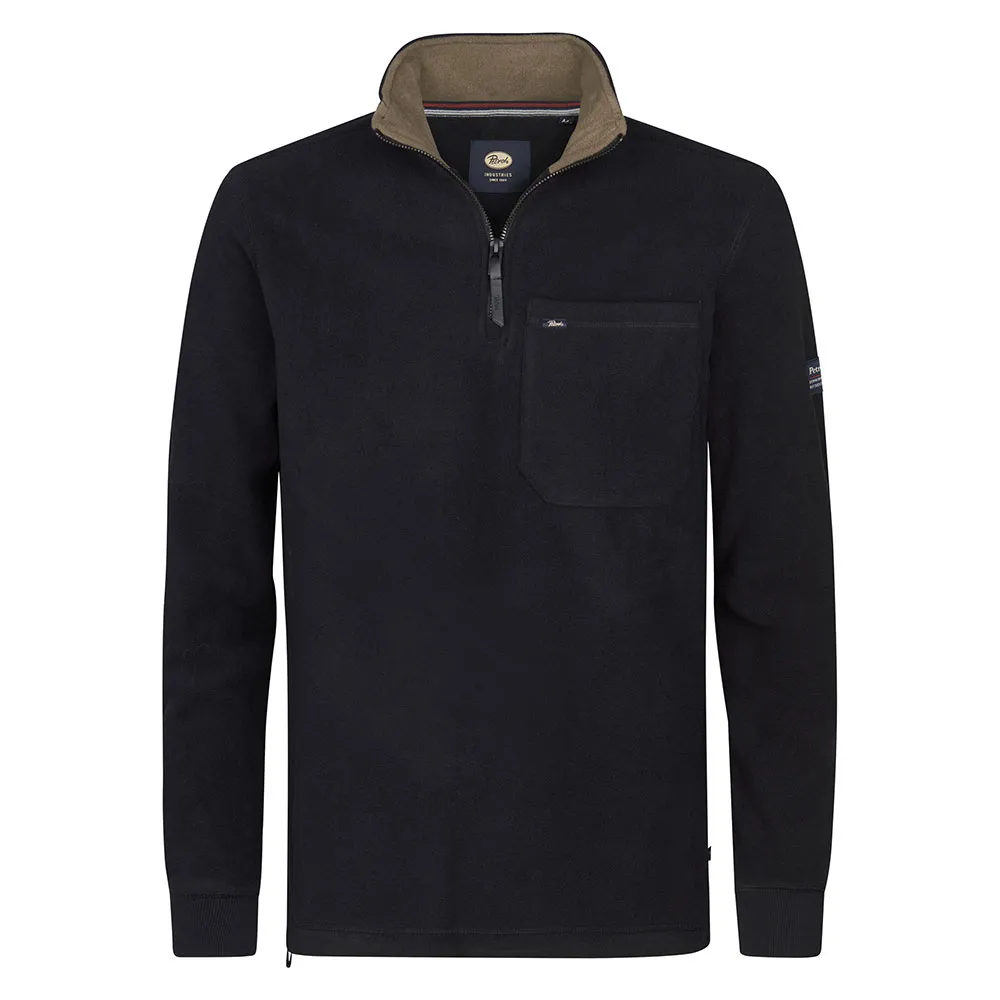 

Толстовка Petrol Industries M-3050-SWC320 half zip, черный