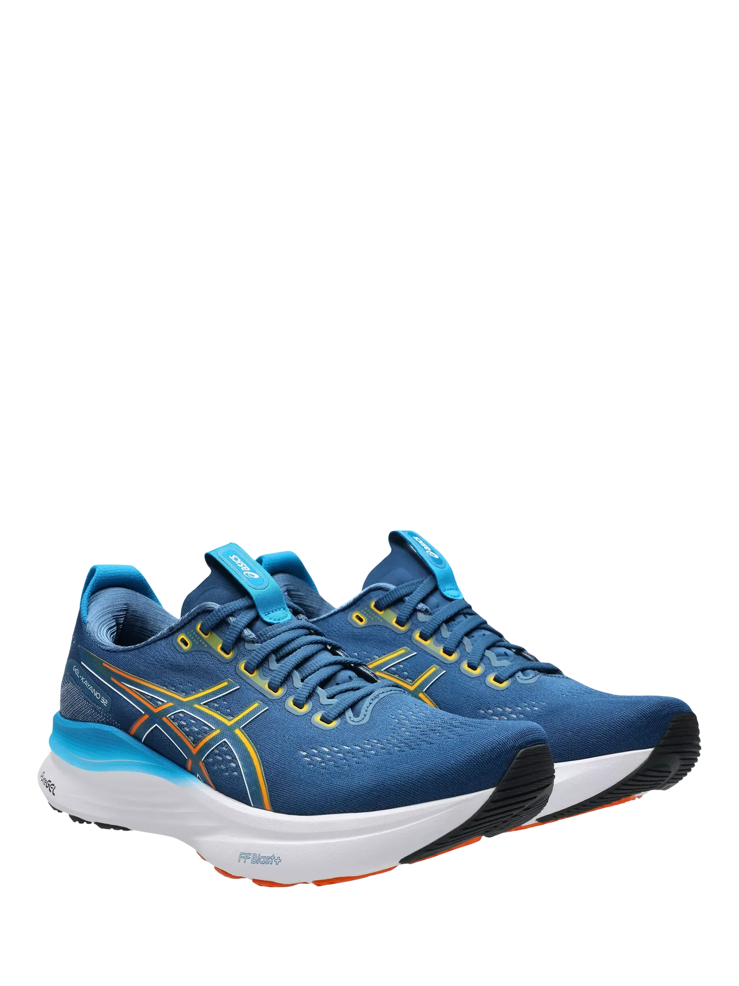 Мужские беговые кроссовки GEL-KAYANO 32, синие/разноцветные ASICS — фото 4