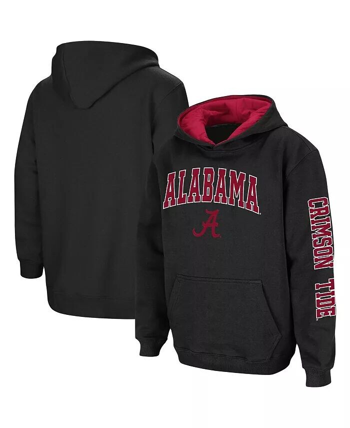 

Толстовка с капюшоном для мальчиков Black Alabama Crimson Tide 2-Hit Team Colosseum