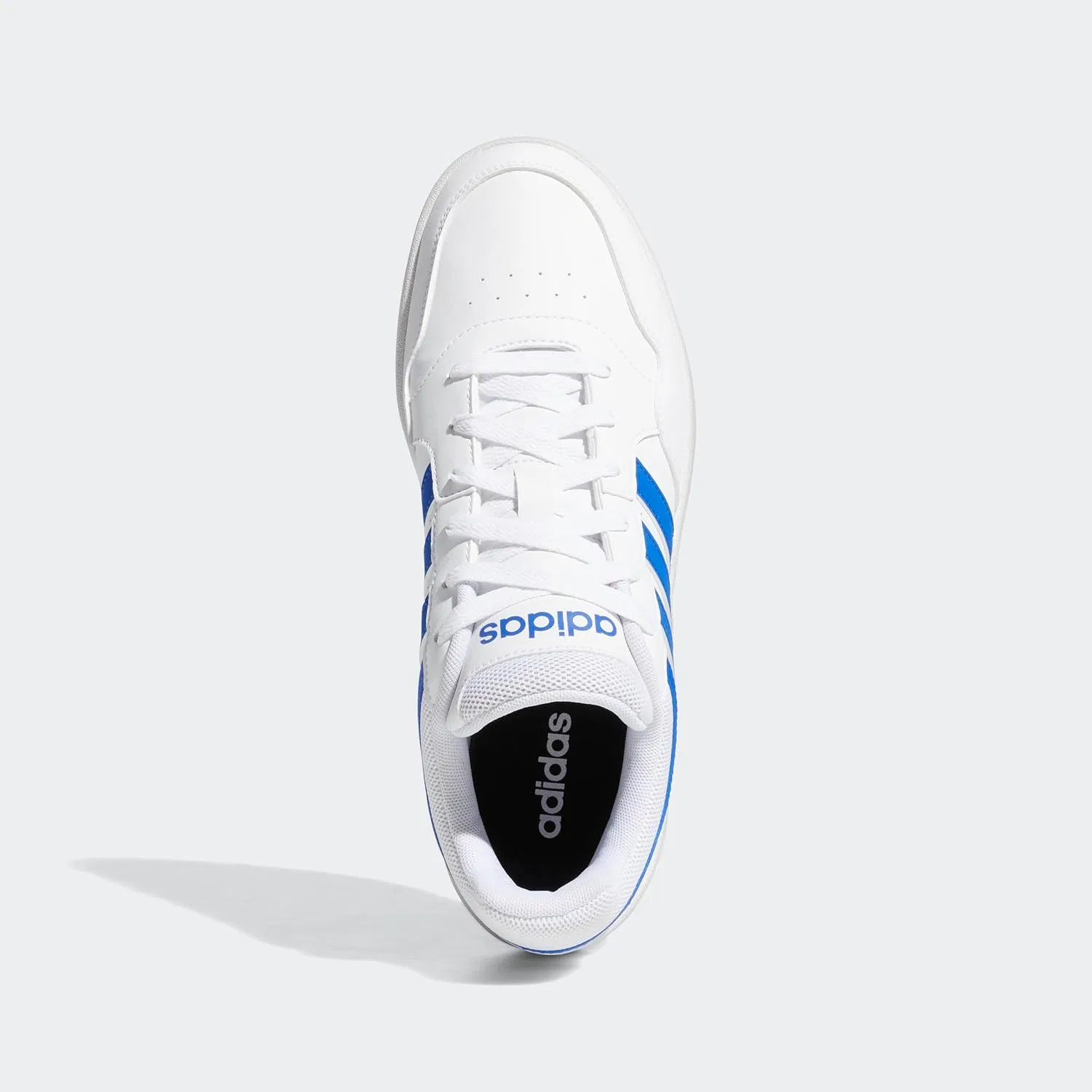 Мужские кроссовки Adidas Hoops 3.0 Low Classic Vintage, Ftwr White Team Royal Blue Gum 3 — фото 3