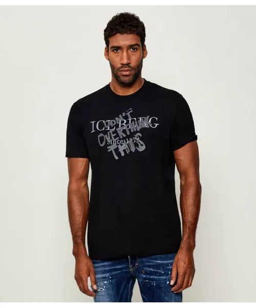 

Футболка Regular fit Iceberg, черный