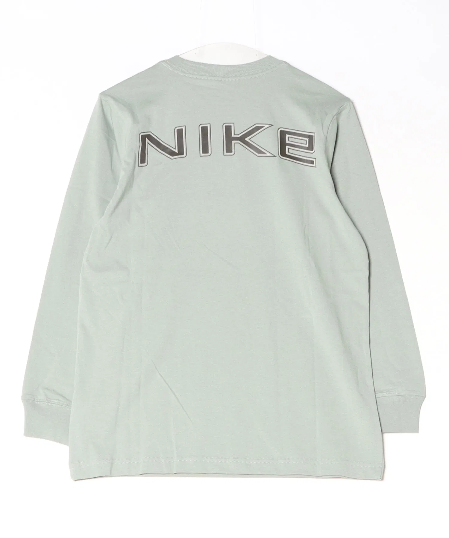 Женская футболка NIKE Phoenix с длинным рукавом зелёного цвета — фото 3