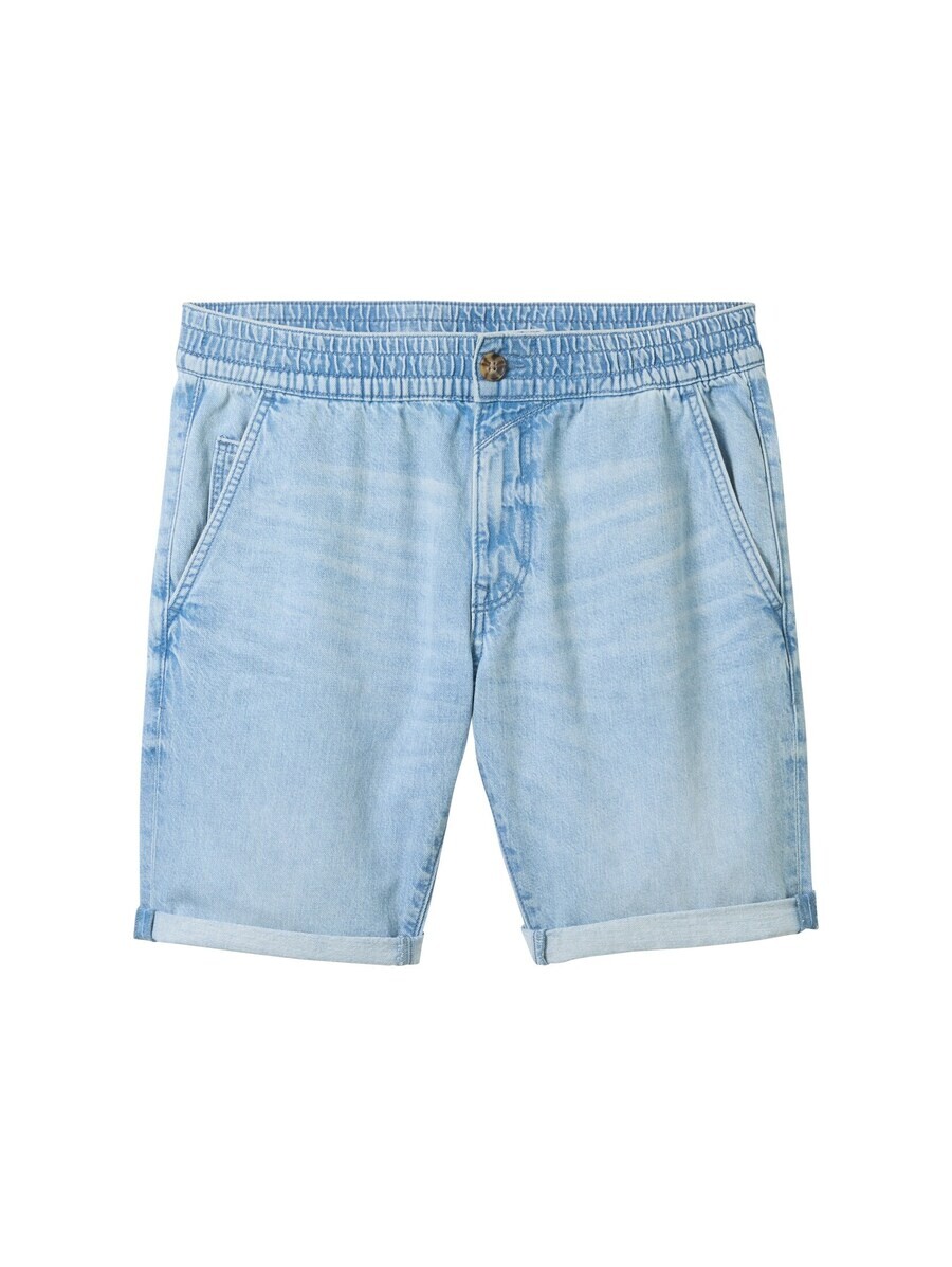 

Джинсовые шорты TOM TAILOR DENIM Regular Jeans, светло-синий