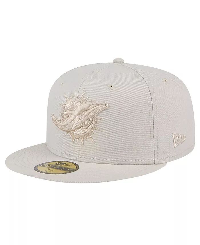 

Мужская приталенная шляпа Stone Miami Dolphins Color Pack 59FIFTY New Era, серый