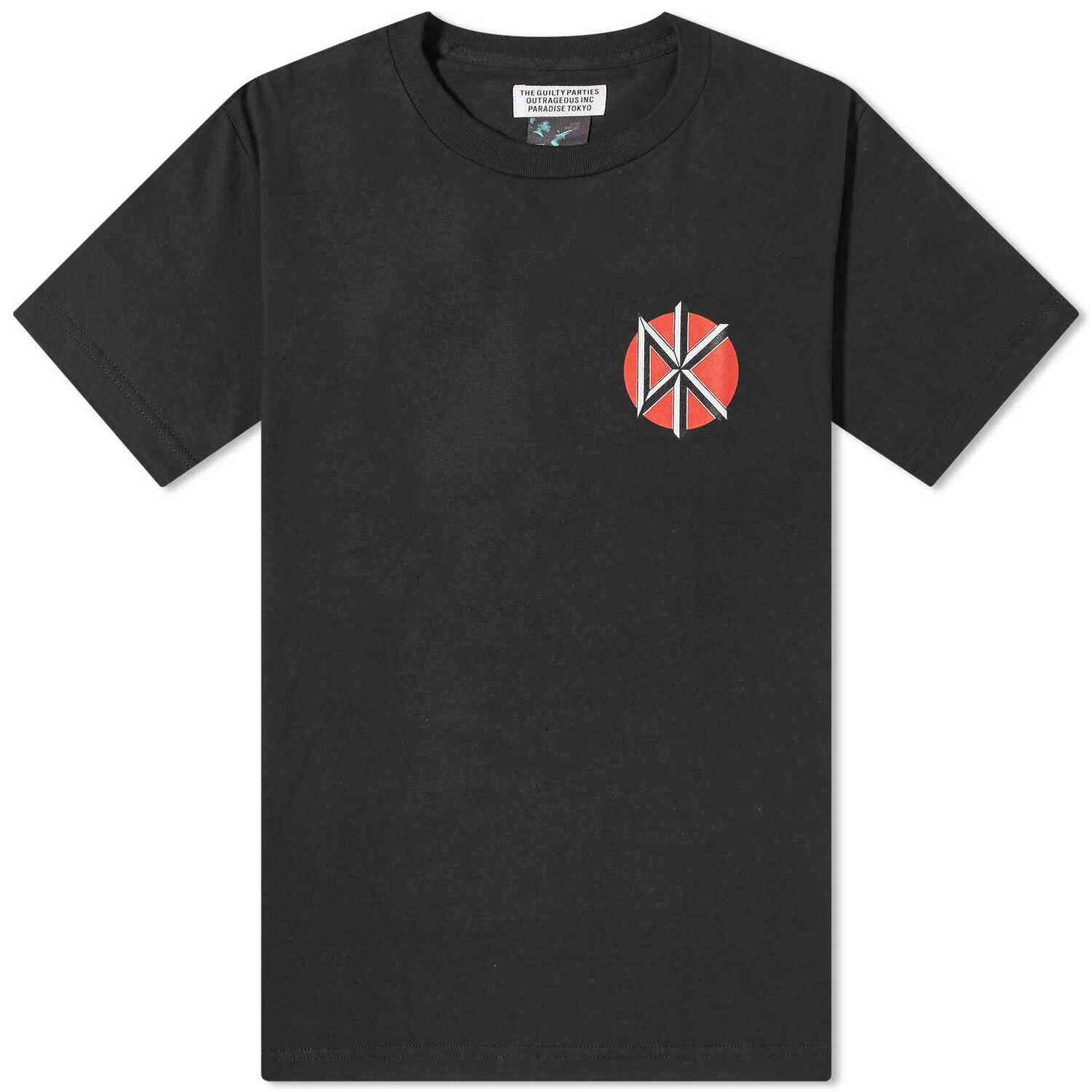 

Футболка Wacko Maria Dead Kennedys Crew Neck, черный