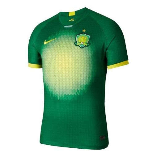 

Футболка beijing zhonghe guoan home short sleeve green Nike, зеленый