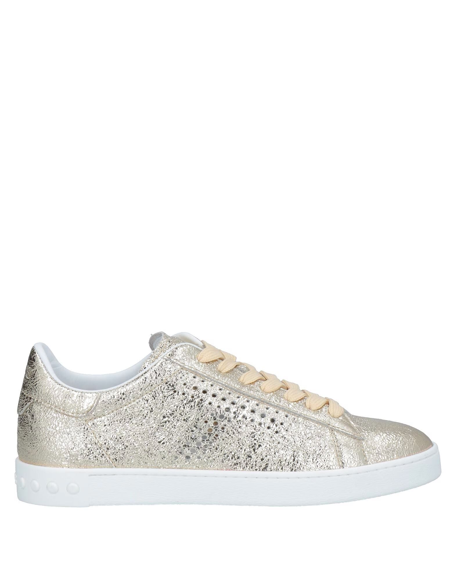 Кроссовки Tod'S, платиновый