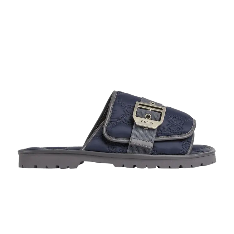 

Сандалии Gucci Gucci GG Slide Sandal 'Dark Blue', синий