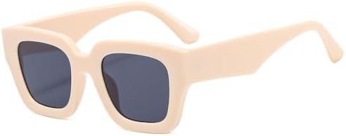 

Винтажные квадратные солнцезащитные очки 2027 года для женщин и мужчин, с широкими дужками и крупной оправой, модные солнцезащитные очки, летние ретро-тренды MTZJH, C16