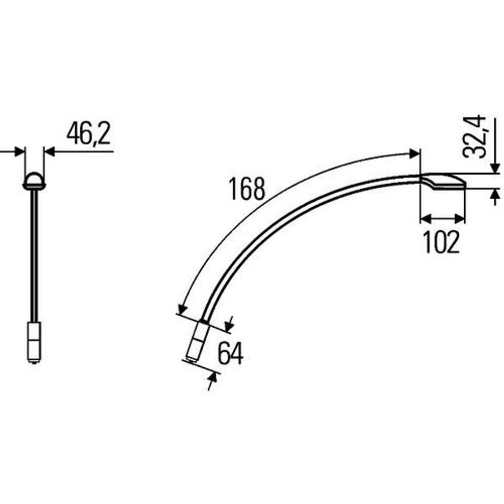 

Hella 2Ja 346 720-081 освещение салона 31В
