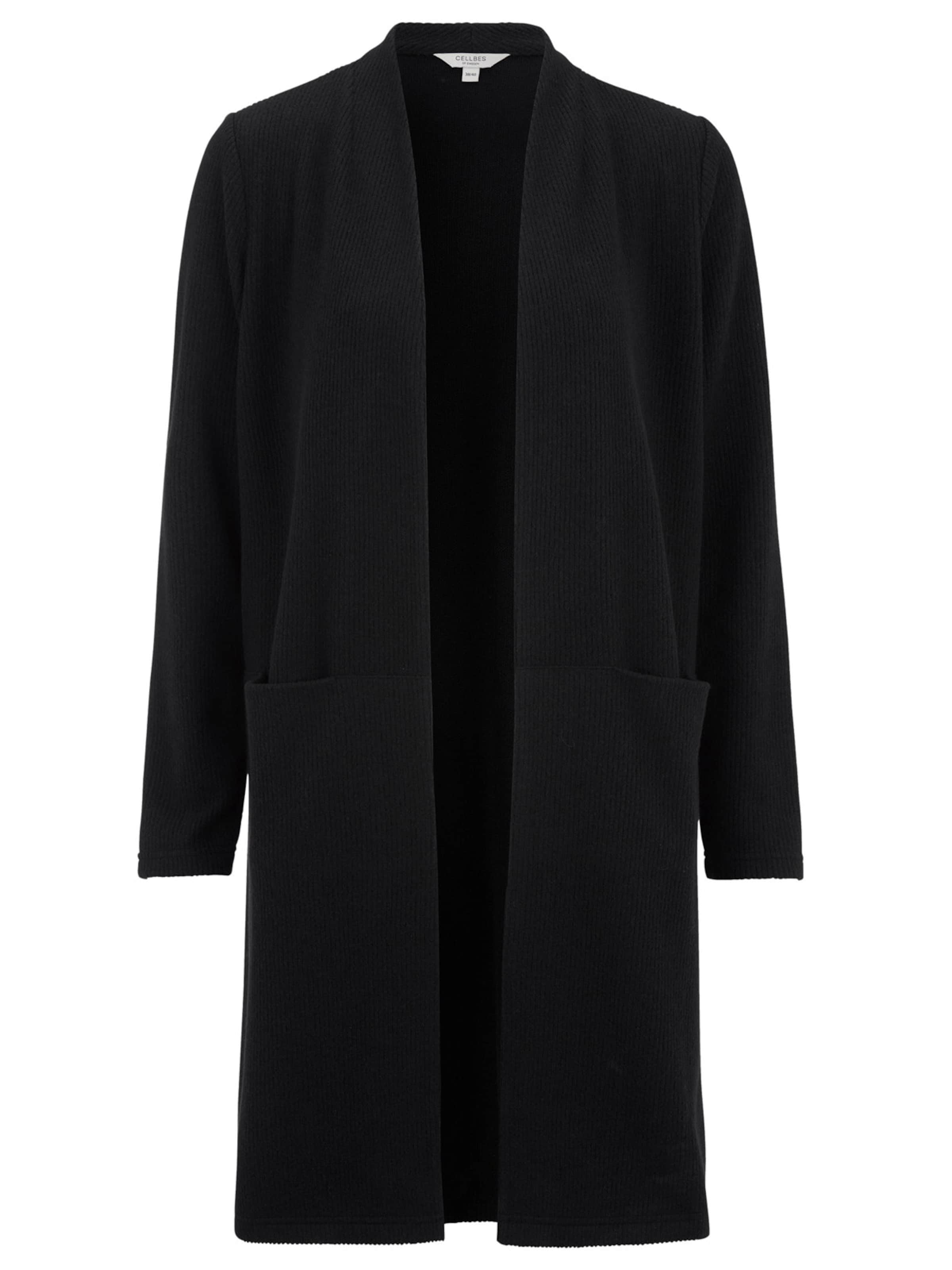 

Cellbes of Sweden Вязаный кардиган в черном цвете