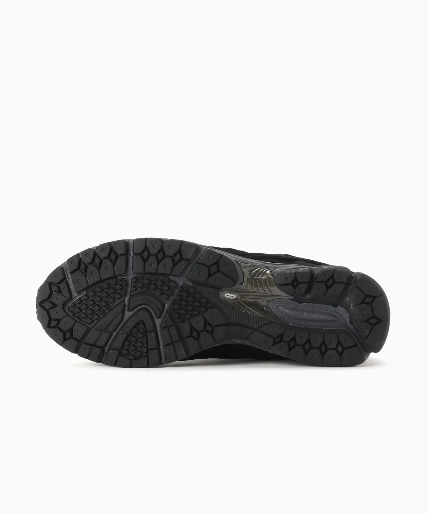Унисекс кроссовки New Balance U20023MB из замши и сетки чёрные — фото 4