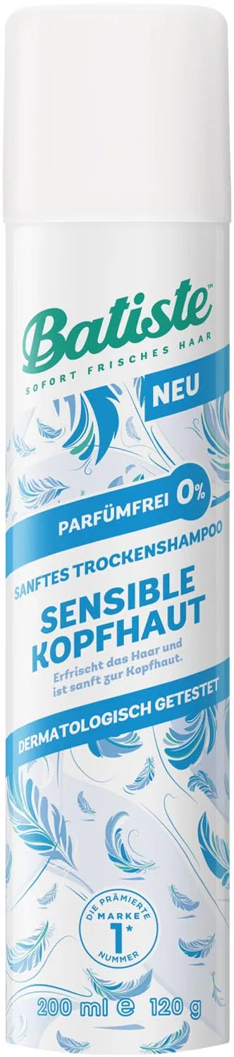 Сухой шампунь «Sensitive Scalp Fragrance-Free» от Batiste