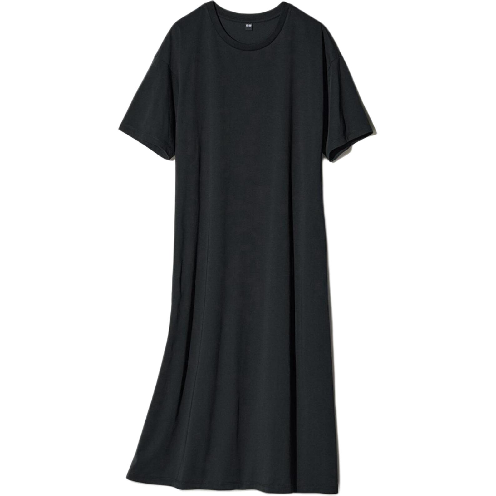 

UNIQLO AIRism Mesh Series Короткое платье Women's Black