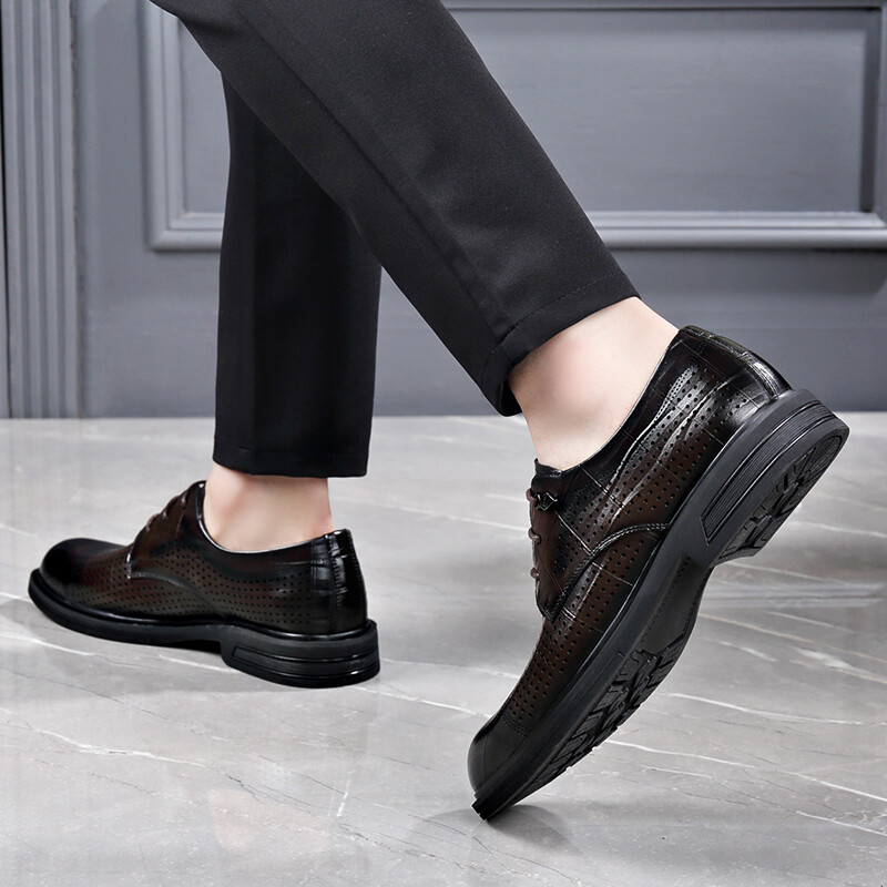 Туфли LUOMAIKE Dress Shoes Men Low-Top — фото 3