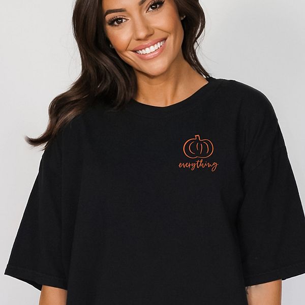 

Футболка с вышивкой тыквы, окрашенная в стиле garment dyed Simply Sage Market, Black, Черный, Футболка с вышивкой тыквы, окрашенная в стиле garment dyed Simply Sage Market, Black