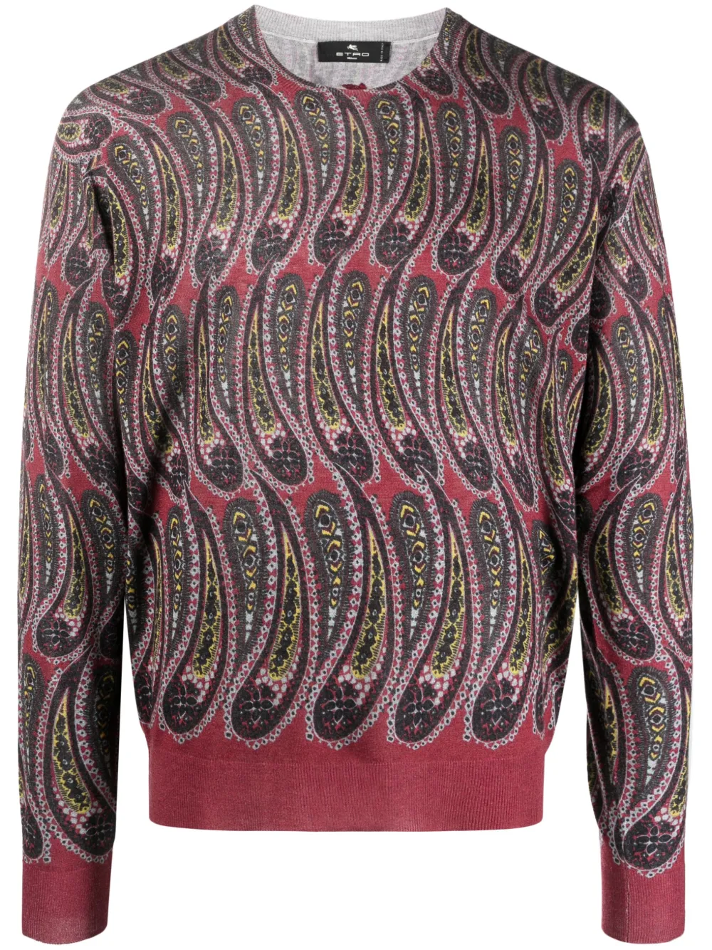 

Джемпер вязки интарсия ETRO, красный